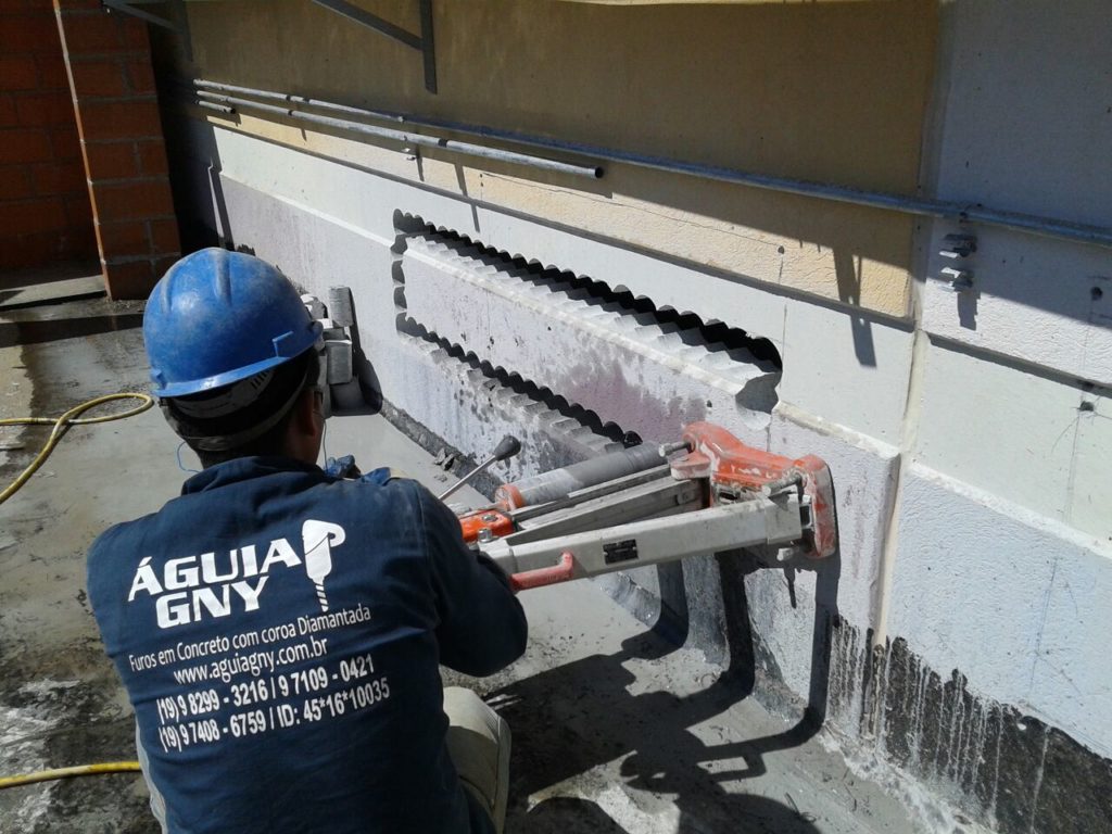 Cortes e Furos em Concreto
